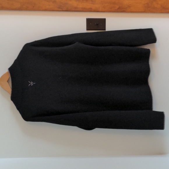 Ibex Men's Wool Quarter Zip Pullover Sweater - Picture 6 of 6